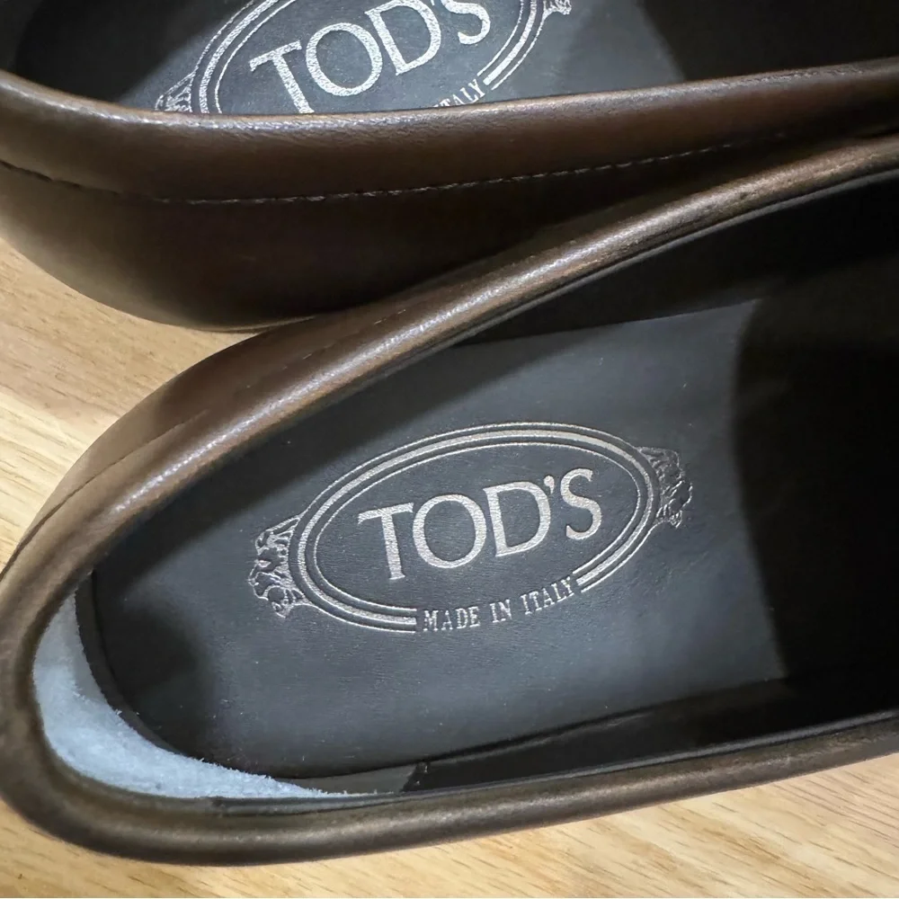 TOD'S | Doppia Double  Leather Bit Loafer ~ Size 6.5 ( 40/41)
